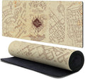 Head Case Designs Officially Licensed Harry Potter The Marauder's Map Graphics 37.4 x 15.75 x 0.16 inches (900 x 400 mm) - XL Gaming Office Desk PC Keyboard Mouse Mat Pad