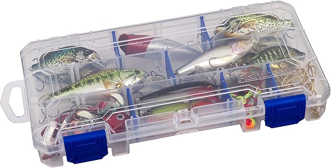 Flambeau Outdoors 3003 Tuff Tainer, Fishing Tackle Tray Box, Includes [9] Zerust Dividers, 18 Compartments - 9.125" x 5" x 1.25"