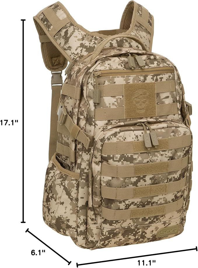 SOG Specialty Knives & Tools Ninja Tactical Day Pack, 24.2-Liter, Camo, One Size