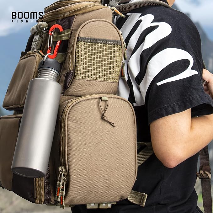 Booms Fishing CC5 Multi-Use Carabiner Clips, 10 Pack 2.7" Small Caribeener Clips, Mini Keychain Aluminum Caribeaner Clip