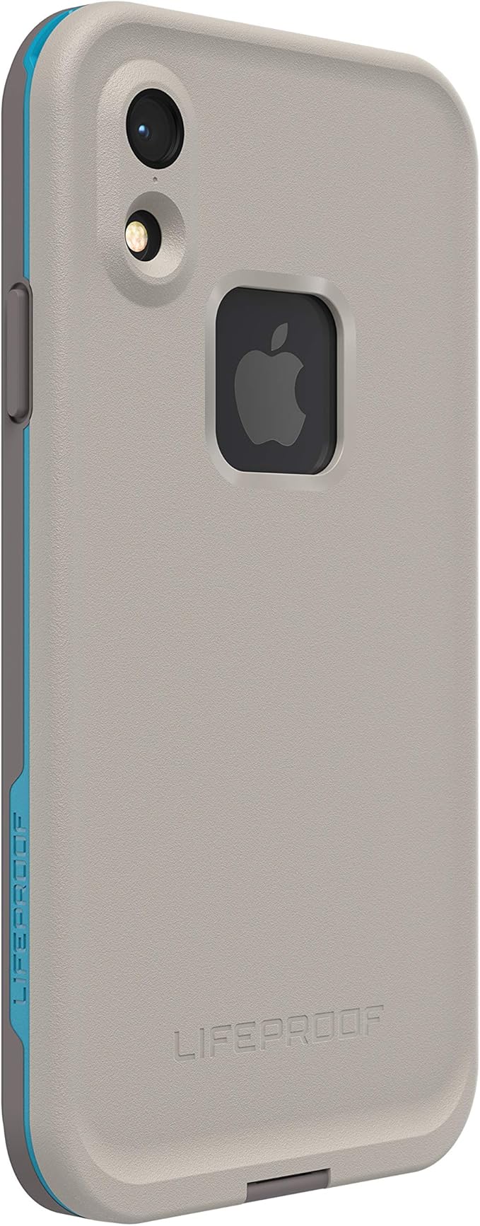 LifeProof iPhone XR FRĒ Series Case - BODY SURF (CEMENT/GARGOYLE/HAWAIIAN OCEAN), waterproof IP68, built-in screen protector, port cover protection, snaps to MagSafe