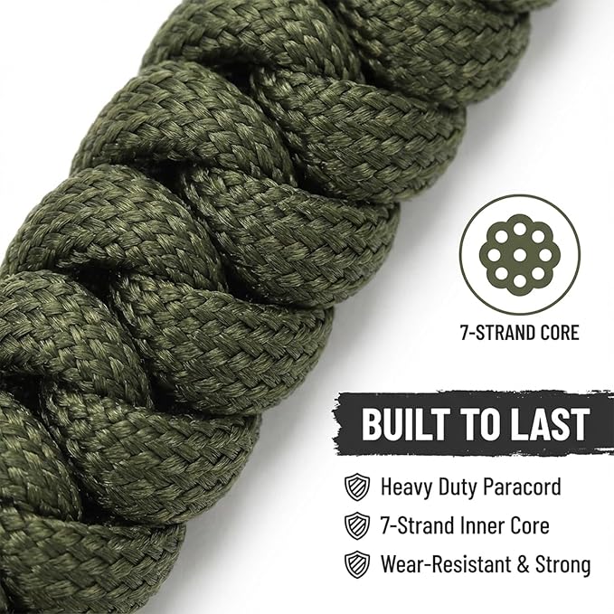 10 Pieces Paracord Zipper Pull Replacement Zipper Pulls Tab 4" Keychain Backpack Lanyards Universal Pulls Nylon Repair Slider Pull Tab Fixer for Backpacks Tents Trolley Traveling Cases Jackets