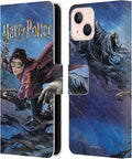 Head Case Designs Officially Licensed Harry Potter Quidditch 1 Prisoner of Azkaban II Leather Book Wallet Case Cover Compatible with Apple iPhone 13