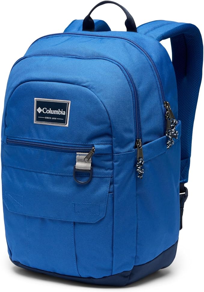 Columbia Unisex Buxton 26L Backpack, Mountain Blue/Collegiate Navy, One Size