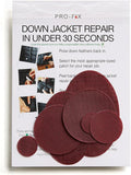 Self-Adhesive Waterproof Repair Patch Kit - 30-Second Fix for Down Jackets, Tents, Sleeping Bags, Backpacks, Outdoor and Camping Gear - Pre-Cut Nylon, Multiple Colors (Burgundy)