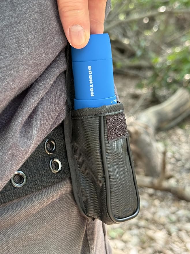 Brunton Echo Monocular 7x18 – Compact Lightweight Pocket Scope for Travel and Hiking – Blue