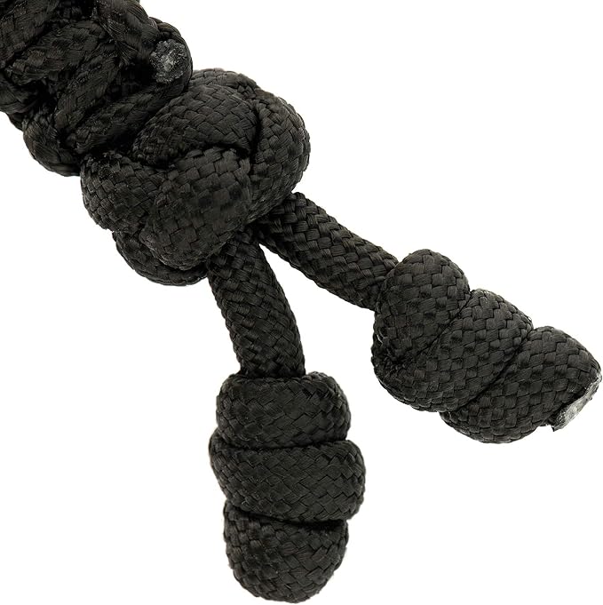 M-Tac Skull Knife Lanyard with Bead – Paracord Lanyard for Knives & EDC – Tactical Knife Fob Pull Cord – Durable Paracord
