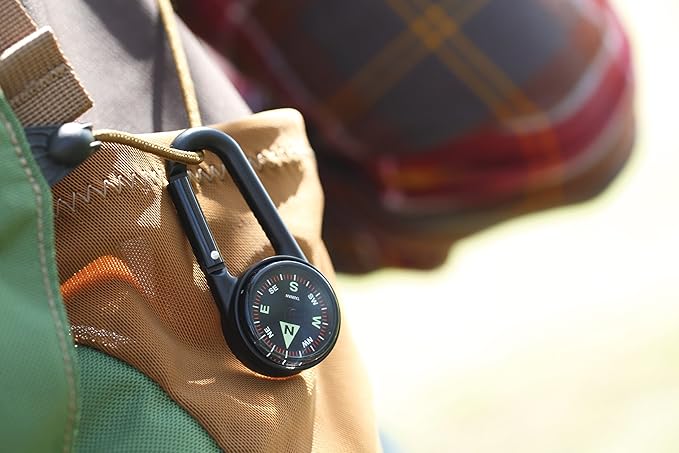 Coghlan’s Outdoor Compasses for Hiking, Camping, Survival & Orienteering – Map, Lensatic, Liquid-Filled, Wrist, Carabiner & Pocket Navigation Tools