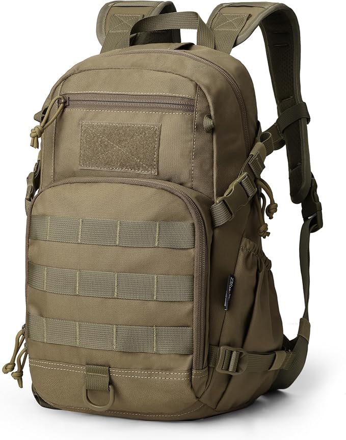 Mardingtop Small Tactical Backpack,Molle Hiking Backpack for Backpacking,Cycling and Biking,15L/25L Backpack