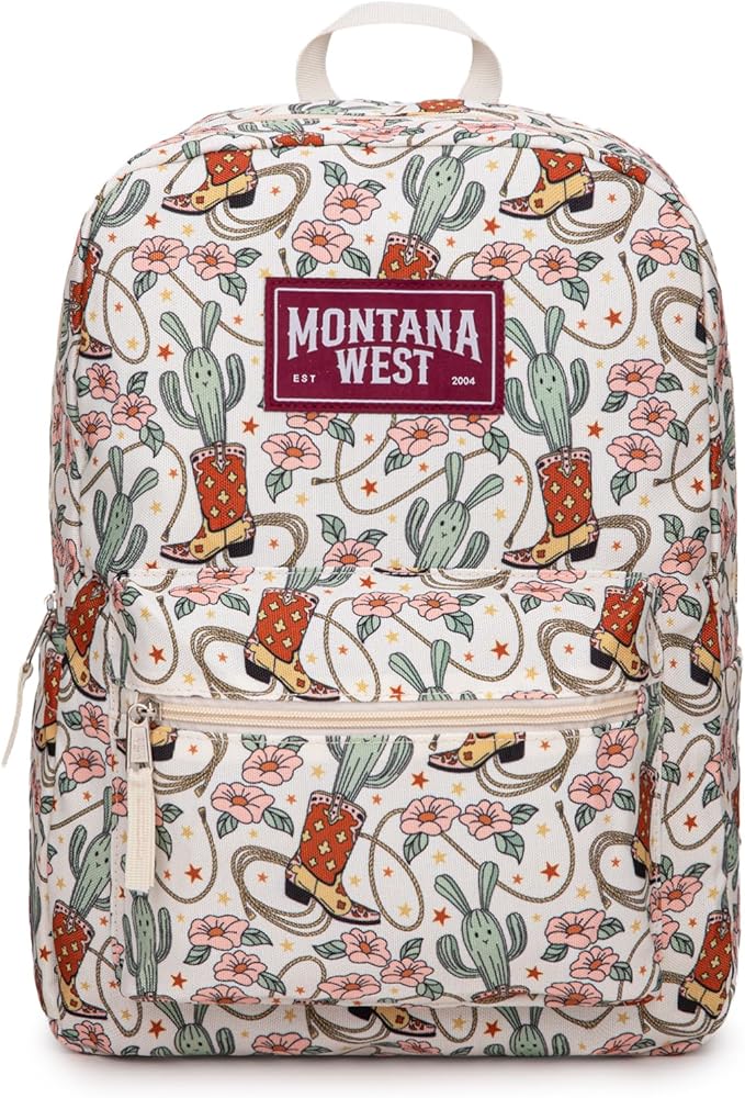 Montana West Backpack for Women Men 2 PCS Lightweight College Bookbags Casual Daypack Backpacks for Commute & Travel