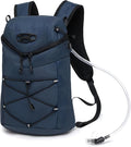 Wotony Lightweight Insulated Backpack with 2L or 3L Water Bladder Bag Daypack for Hiking Trail Running Cycling Race Marathon for Women Men