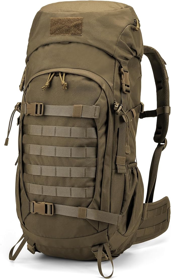 Mardingtop 50L Hiking Backpack,Backpacking Backpack with Rain Cover for Hiking,Backpacking,Rucking,Camping,Survival