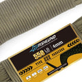Paracord 550 lb, 7 Strand Paracord Rope 250ft 4mm, Nylon Parachute Cord for Camping, Army Green