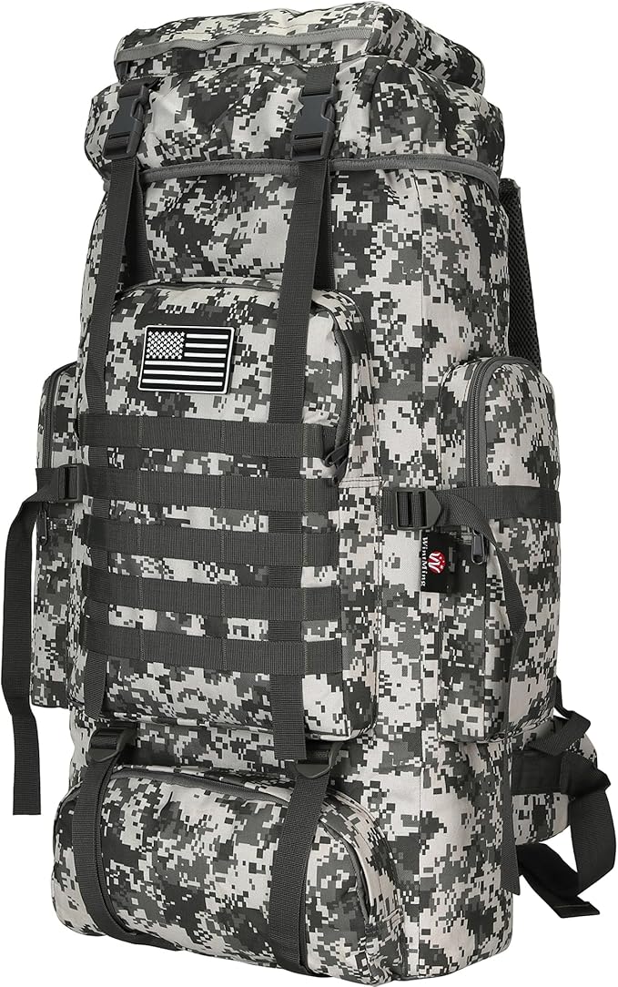 Hiking Backpack for Men 70L/100L Camping Backpack Military Rucksack Molle 3 Days Assault Pack for Climbing | Camping Backpack, 3 Days Assault Pack, for Climbing