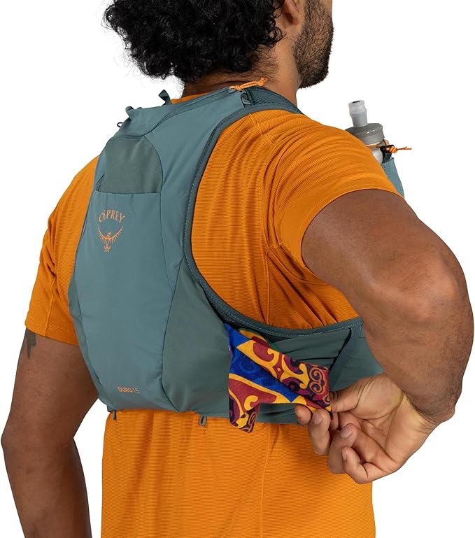 Osprey Duro 1.5L Men's Running Hydration Vest with Hydraulics Soft Flasks