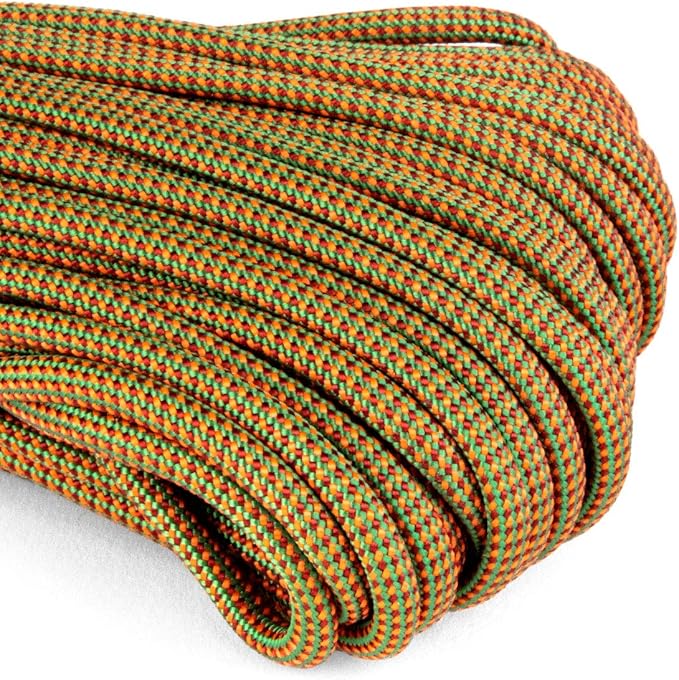 Atwood Rope MFG Color Changing 550 Paracord 100 Feet 7-Strand Core Nylon Parachute Cord Outside Survival Gear Made in USA | Lanyards, Bracelets, Handle Wraps, Keychain