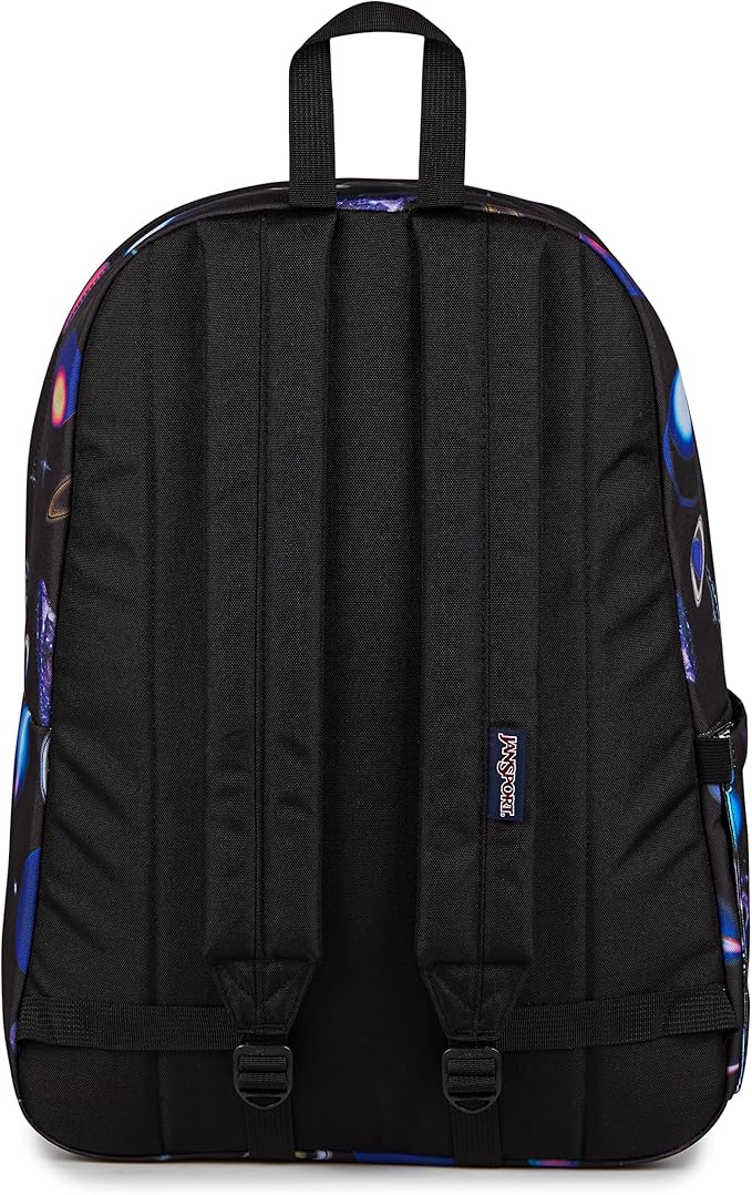 JanSport SuperBreak Plus Backpack with Padded 15-inch Laptop Sleeve and Integrated Bottle Pocket - Spacious and Durable Daypack for Work and Travel - Surreal Space
