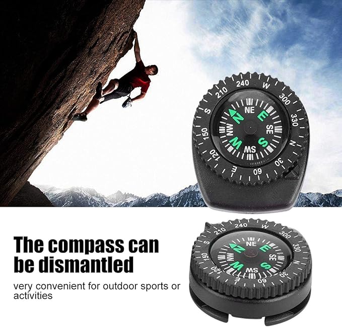 Navigation Intelligent ompass , Watch Compass, Band Slip Slide for Camping Boating for Outdoor Survival Kits