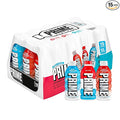 PRIME HYDRATION Variety, Berry Freeze, Cherry Freeze, & Ice Pop Sports Drinks, Electrolyte Enhanced to Replenish Fluids, Zero Added Sugar, B Vitamins, Antioxidants, Natural Flavors, 12 Fl Oz, 15 Pack