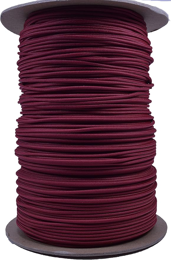 275 Cord 5 Strand Paracord - 40+ Colors in 100 Feet Bundles and 1000 Foot Spools