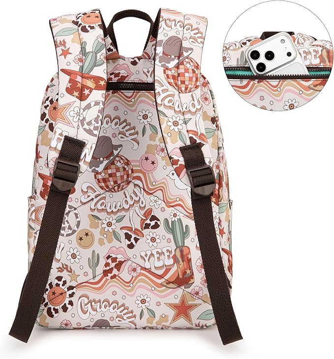 Montana West Backpack for Women Western Travel Backpack Purse Casual Daypack for Laptop College