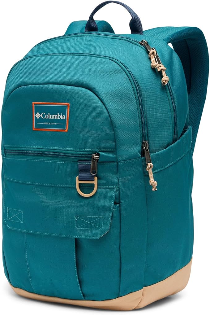 Columbia Unisex Buxton 26L Backpack, River Blue/Canoe, One Size
