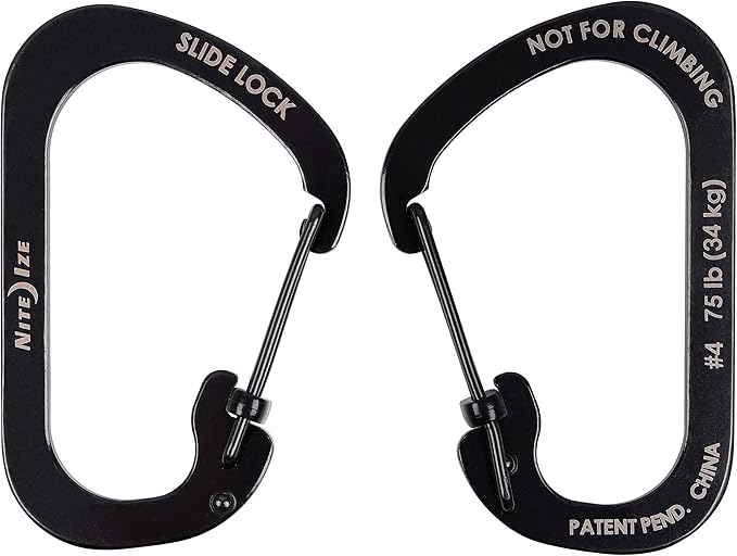 Nite IZE SlideLock Carabiner Stainless Steel