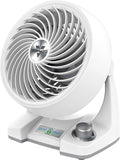 Vornado 133DC Energy Smart Compact Air Circulator with Variable Speed Control, DC Motor, Adjustable Tilt, Quiet Operation for Bedroom, Office, and Home Use, White