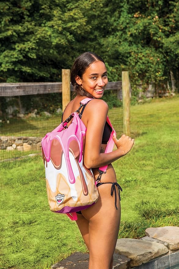 BigMouth Inc Waterproof Dry Bag, Beach Bag for Wet Clothes, Travel Swimsuit Bag for baby, Kids, Diapers, Laundry, and More