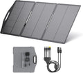 BigBlue 150W Portable Solar Panels with Kickstands, IP68 Waterproof Solar Charger with MC-4/XT60 for Power Station, 25% Conversion Efficiency, Camping Essentials, Foldable Solar Panel for RV Life