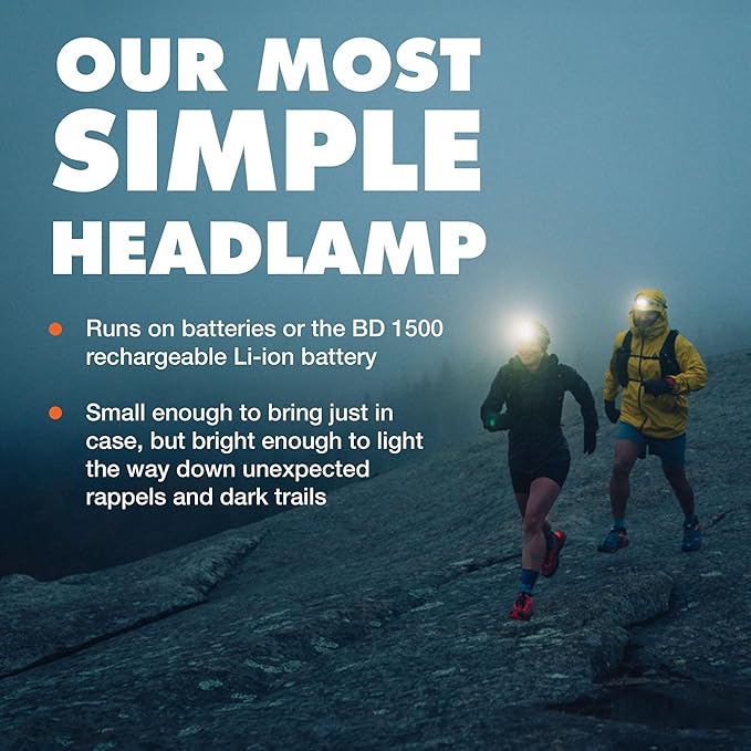 BLACK DIAMOND Astro 300 Headlamp | 300 Lumens Brightness | 3X AAA Battery Operated (Included) | Compact & Lightweight | Ops Dark Tan