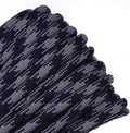 BORED? PARACORD! 550 lb Paracord – Ideal for Crafting, DIY Projects, Camping, Military & Active Outdoors – 300+ Colors – Tactical Parachute Cord Type III – Strong - Obsidian 50 Feet