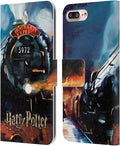 Head Case Designs Officially Licensed Harry Potter Hogwarts Express Prisoner of Azkaban II Leather Wallet Case Compatible with Apple iPhone 7 Plus/iPhone 8 Plus