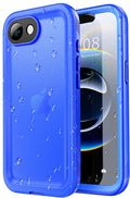 SPORTLINK for iPhone 16e Case/iPhone 17e Case, IP68 Waterproof Military Protective Full Body Heavy Duty Shockproof 360 Sealed Dustproof with Camera Screen Protector Cover for i Phone 16 e 6.1" Blue