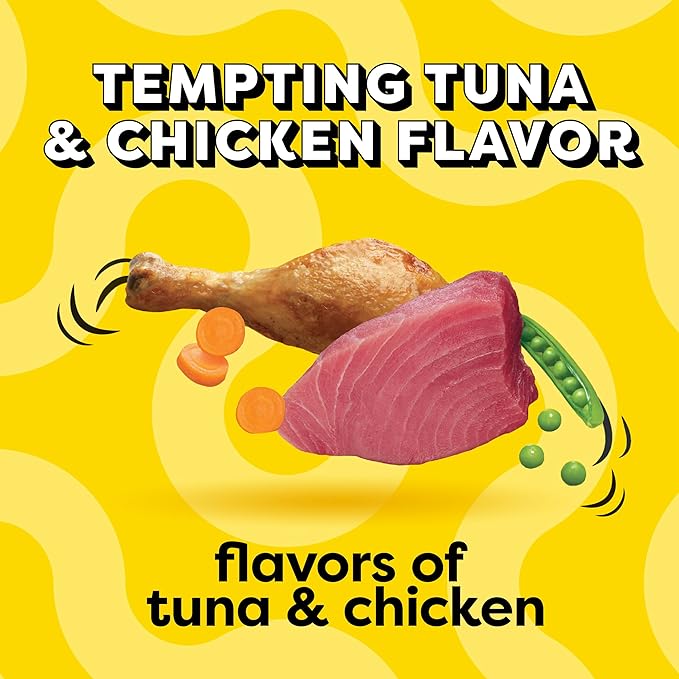 Temptations Tempting Tuna & Chicken Flavor Adult Dry Cat Food, 6.3 lb. Bag (Pack of 3)