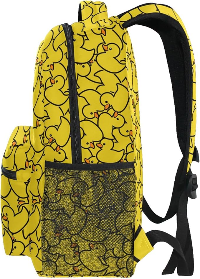 Wamika Yellow Ducks Backpack Farm Cartoon Animals School Backpacks Preschool Book Bag