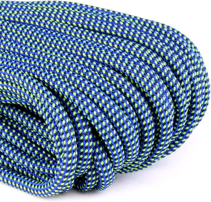 Atwood Rope MFG Color Changing 550 Paracord 100 Feet 7-Strand Core Nylon Parachute Cord Outside Survival Gear Made in USA | Lanyards, Bracelets, Handle Wraps, Keychain