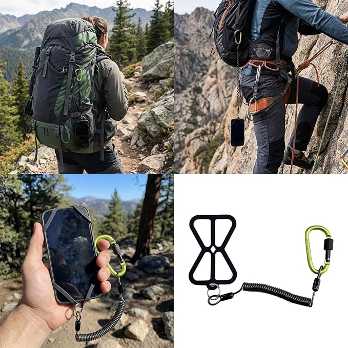 Universal Smartphone Harness with Tether