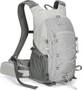 25L Hiking Backpack with Rain Cover Lightweight Hiking Daypack for Travel Camping Outdoors Knapsack for Men Women (Grey)