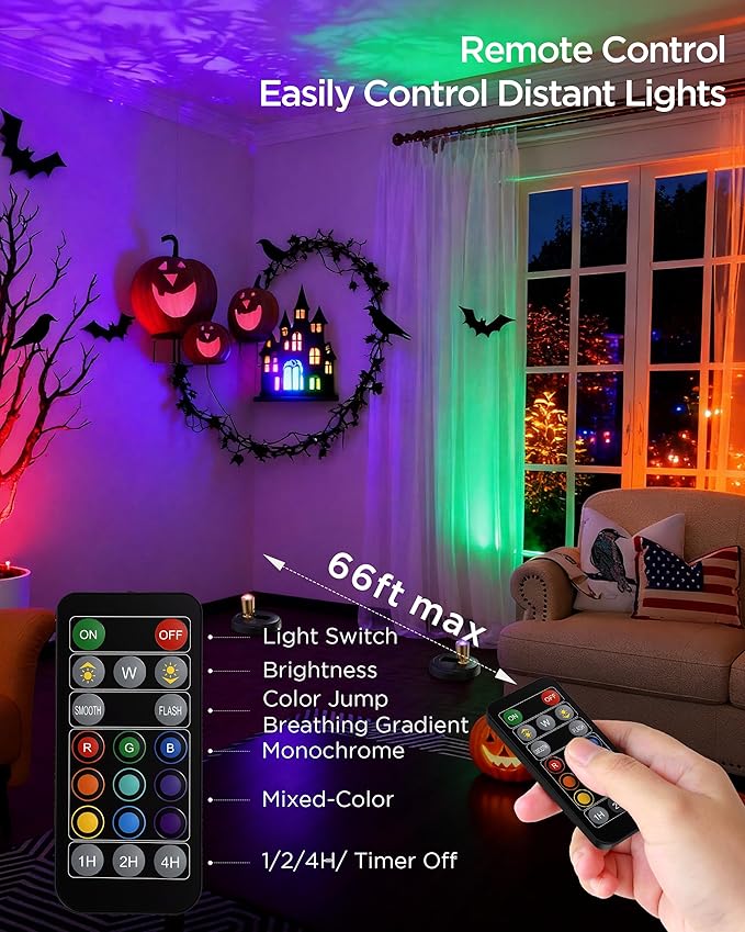Zetunlo Spot Lights Indoor RGB Spotlight: Rechargeable Color Changing Wireless Uplights Indoor - Plants Tree Artwork Model Picture Display Accent Lighting for Home Decor Homeowners