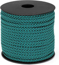7 Strand Core 550lb Paracord Parachute Cord Lanyard Mil Spec Type III - 4mm 165 Feet Spool of Paracord String Braided Accessories