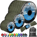 750Ib Reflective Paracord Rope,100' 200' 500' 1000', 4mm 11 Strand Parachute Spool Cord with Collecting Bag, para Cord Lanyard for Hammock, Camping