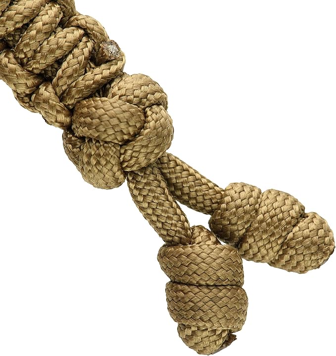 M-Tac Skull Knife Lanyard with Bead – Paracord Lanyard for Knives & EDC – Tactical Knife Fob Pull Cord – Durable Paracord