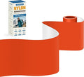 KING MOUNTAIN Self Adhesive Nylon Fabric Repair Tape, 4×63 Inches, Quick Down Jacket Repair Patch, Waterproof Outdoor Gear Patch Kit for Tent,Backpacks,Umbrella, Gloves, Sleeping Bag (Orange)