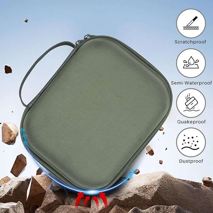 Storage Case Compatible with Walker's Razor Slim Shooting Hearing Protection Electronic Earmuffs
