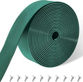 Vinyl Straps for Patio Chair Repair Kit 2'' Wide 10 Ft Long Replacement Straps + 10 Free Rivets for Outdoor Lawn Furniture Chaise Lounge Repair (Dark Green)