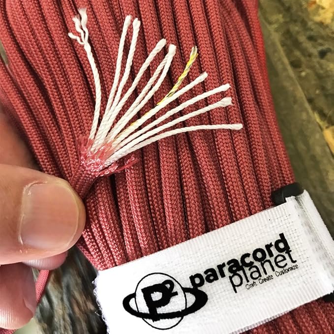 Military Survival Parachute Cord MIL-SPEC Paracord 103 Continuous Feet 750+ Tensile Strength - Authentic MIL-C-5040-H, Type IV 3/16" (5mm) Diameter 100% Nylon Rope Cordage