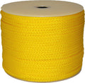 T.W Evans Cordage 27-301 1/4-Inch by 250-Feet Hollow Braid Polypro Rope, Yellow