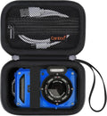 Canboc Carrying Case for Kodak PIXPRO WPZ2 Rugged Waterproof Digital Camera, Mesh Pocket fits USB Cable, Black (Case Only)