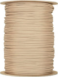 The Paracord Store | Type III 550 Paracord - 1000 FT Spool, Tan 380 | Heavy Duty 7 Strand Tactical Paracord - USA Made Nylon Outdoor Parachute Cord for Camping, Fishing & More - Survival Cord